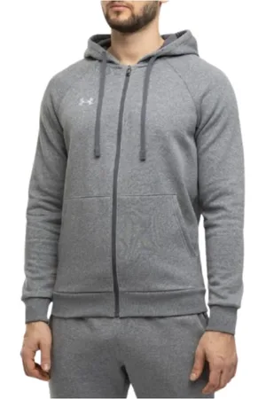 Under Armour Heren, Sweatshirts & Hoodies, Grijs, Maat: M Fleece