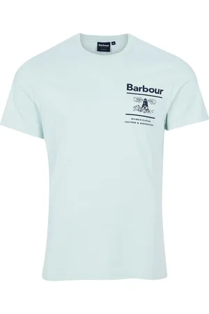 Barbour Heren, Tops, Groen, Maat: XL Katoen