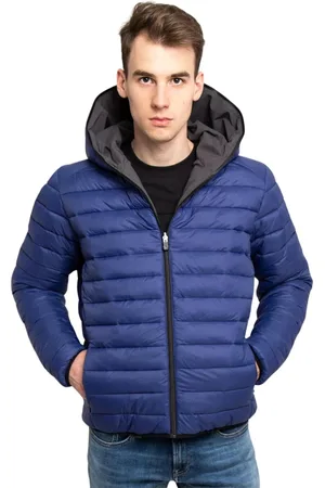save the duck Heren, Jassen, Blauw, Maat: L