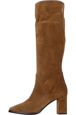 Janet&Janet Dames, Schoenen, Bruin, Maat: 36 EU Suède