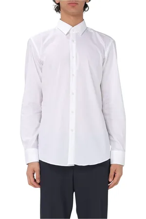 HUGO BOSS Heren, Overhemden, Wit, Maat: 4XL