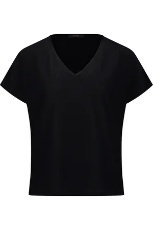 Vera Mont Dames, Blouses & Shirts, Zwart, Maat: L Poliester