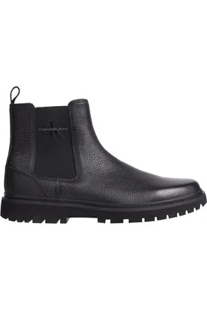 Calvin Klein Heren, Schoenen, Zwart, Maat: 44 EU Leer