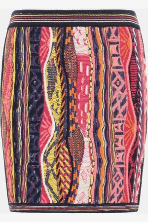 Carlo Colucci Dames, Rokken, Rood, Maat: XS Wol
