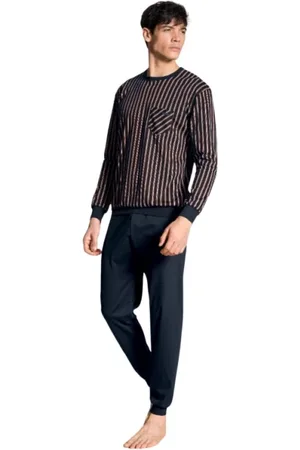 Calida Heren, Nachtkleding & Lounge, Blauw, Maat: XL