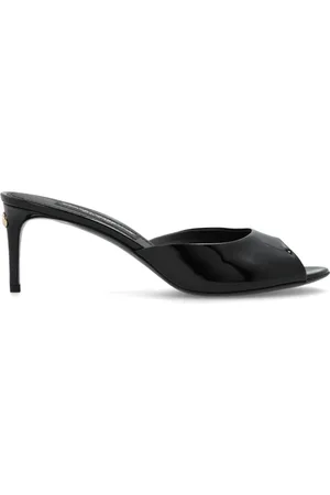 Dolce & Gabbana Dames, Schoenen, Zwart, Maat: 37 EU Leer