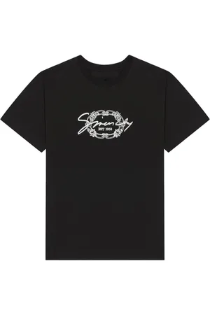 Givenchy Heren, Tops, Zwart, Maat: M Katoen