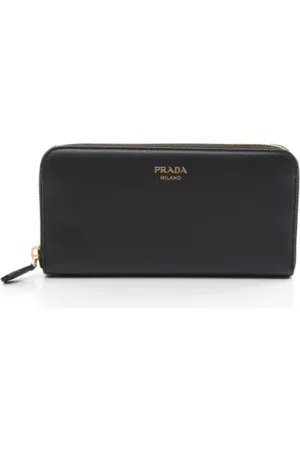 Prada Dames, Pre-owned, Zwart, Maat: ONE Size Leer