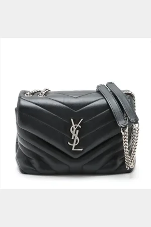 Saint Laurent Dames, Pre-owned, Zwart, Maat: ONE Size Leer