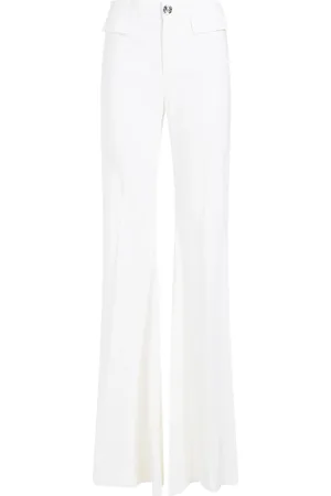 Giambattista Valli Dames, Broeken, Wit, Maat: XS Viscose