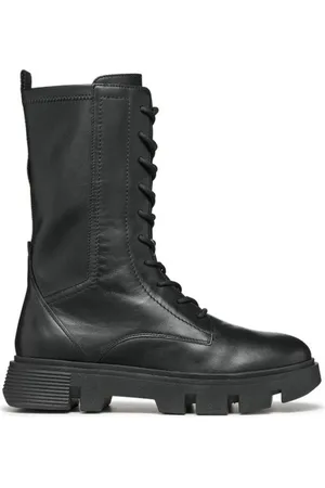 Geox Dames, Schoenen, Zwart, Maat: 36 EU Leer