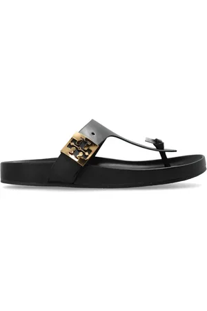 Tory Burch Dames, Schoenen, Zwart, Maat: 38 1/2 EU Leer
