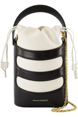 Alexander McQueen Dames, Tassen, Zwart, Maat: ONE Size Leer