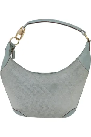 Gucci Dames, Pre-owned, Blauw, Maat: ONE Size Tweed