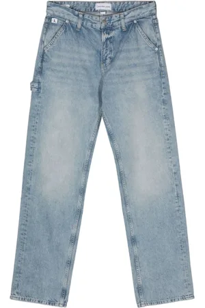 Calvin Klein Heren, Jeans, Blauw, Maat: W34 Katoen