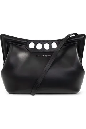 Alexander McQueen Dames, Tassen, Zwart, Maat: ONE Size Leer