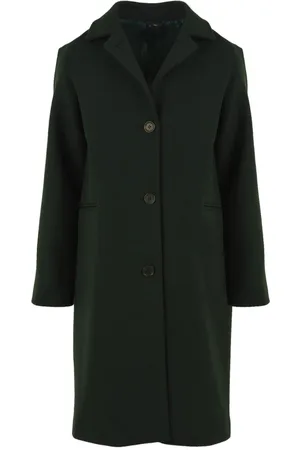 Aspesi Dames, Mantels, Groen, Maat: S Wol