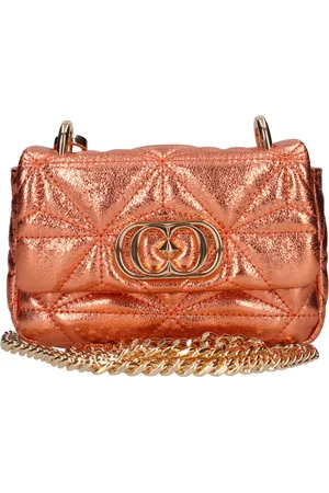 La Carrie Dames, Tassen, Oranje, Maat: ONE Size Leer