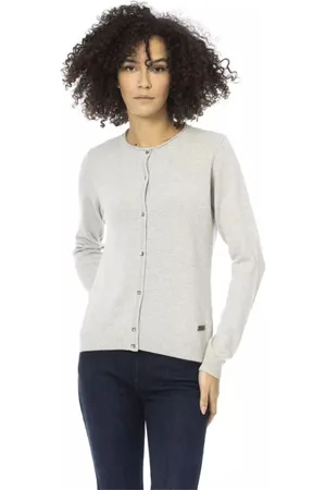 BALDININI Dames, Truien, Grijs, Maat: M Wol