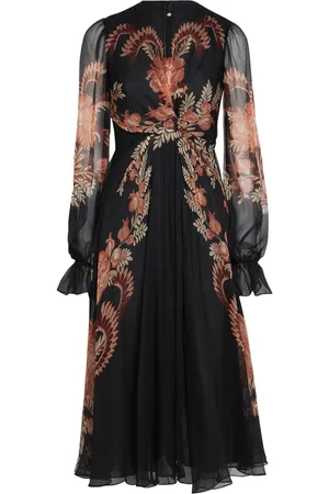 Etro Dames, Jurken, Zwart, Maat: XS Zijde