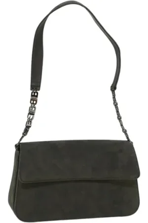 Bally Dames, Pre-owned, Groen, Maat: ONE Size Suède