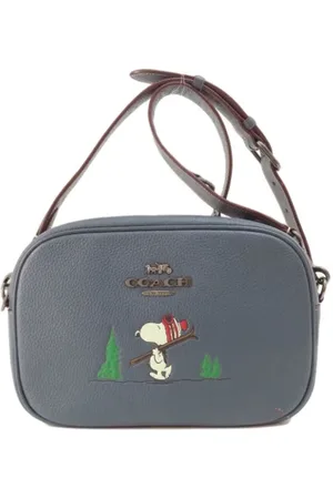 Coach Dames, Pre-owned, Blauw, Maat: ONE Size Leer