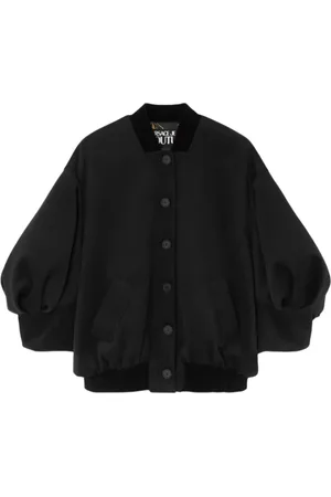 VERSACE Dames, Jassen, Zwart, Maat: M