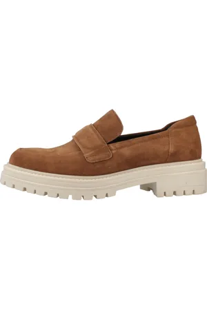 Geox Dames, Schoenen, Bruin, Maat: 39 EU Suède
