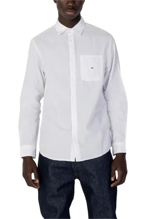 Tommy Hilfiger Heren, Overhemden, Wit, Maat: XL Katoen