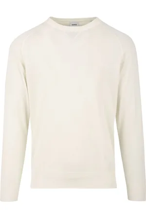 Aspesi Heren, Sweatshirts & Hoodies, Wit, Maat: XL Katoen