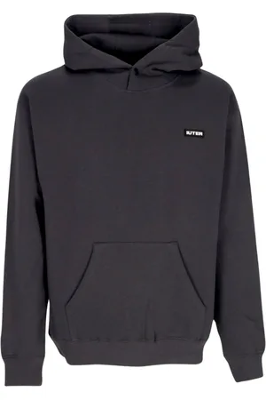 IUTER Heren, Sweatshirts & Hoodies, Zwart, Maat: S Katoen
