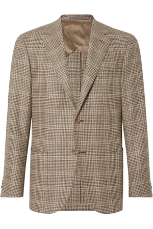 corneliani Heren, Pakken, Bruin, Maat: L Wol