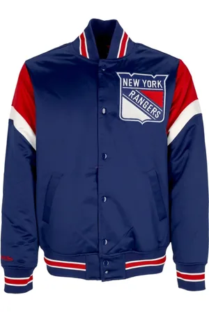 Mitchell & Ness Heren, Jassen, Blauw, Maat: L Poliester
