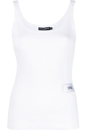 Dolce & Gabbana Dames, Tops, Wit, Maat: M