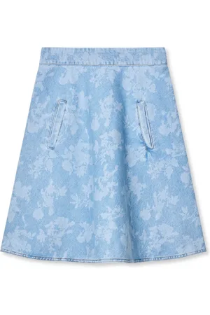 Mads Norgaard Dames, Rokken, Blauw, Maat: M Denim