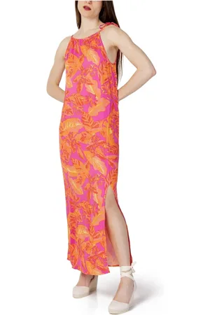 ONLY Dames, Jurken, Roze, Maat: L Viscose