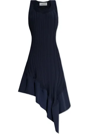 Lanvin Dames, Jurken, Blauw, Maat: S