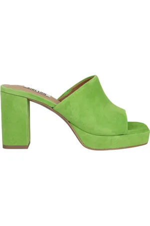 Bibi Lou Dames, Schoenen, Groen, Maat: 39 EU Leer