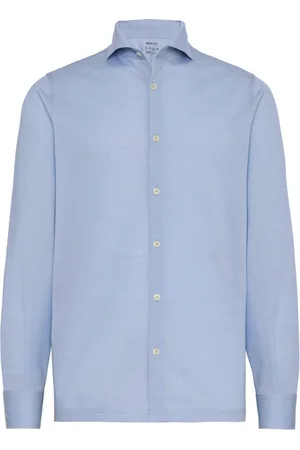 Boggi Milano Heren, Overhemden, Blauw, Maat: M Piqué