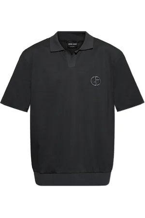 Giorgio Armani Heren, Tops, Groen, Maat: XL Katoen