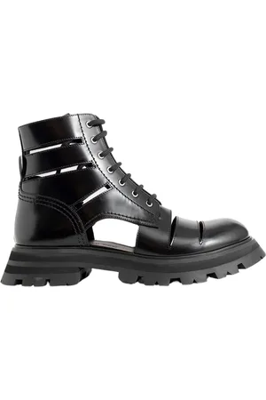 Alexander McQueen Dames, Schoenen, Zwart, Maat: 39 EU Leer