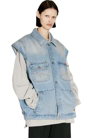 MARTINE ROSE Heren, Jassen, Blauw, Maat: XS Denim