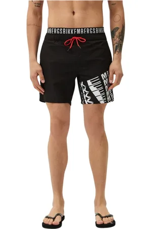 Bikkembergs Heren, Badkleding, Zwart, Maat: M Poliester