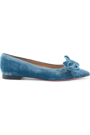 DEE OCLEPPO Dames, Schoenen, Blauw, Maat: 37 1/2 EU Velours