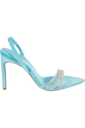 Bettina Vermillon Dames, Schoenen, Blauw, Maat: 37 EU Leer