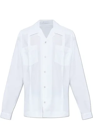 Helmut Lang Heren, Overhemden, Wit, Maat: XL Katoen