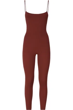 Andamane Dames, Jumpsuits & Playsuits, Oranje, Maat: XS Katoen