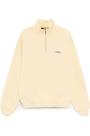 Jacquemus Heren, Sweatshirts & Hoodies, Geel, Maat: 2XL