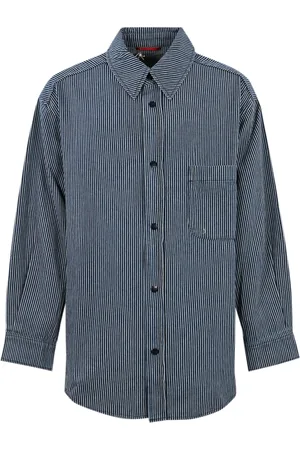 Autry Heren, Overhemden, Blauw, Maat: XL Katoen