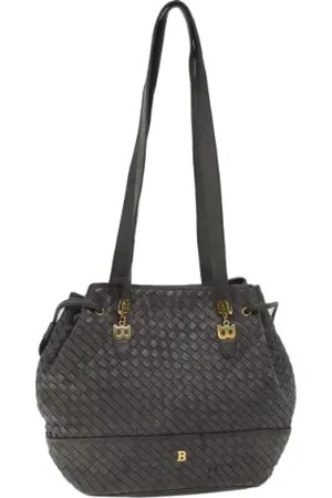 Bally Dames, Pre-owned, Grijs, Maat: ONE Size Leer